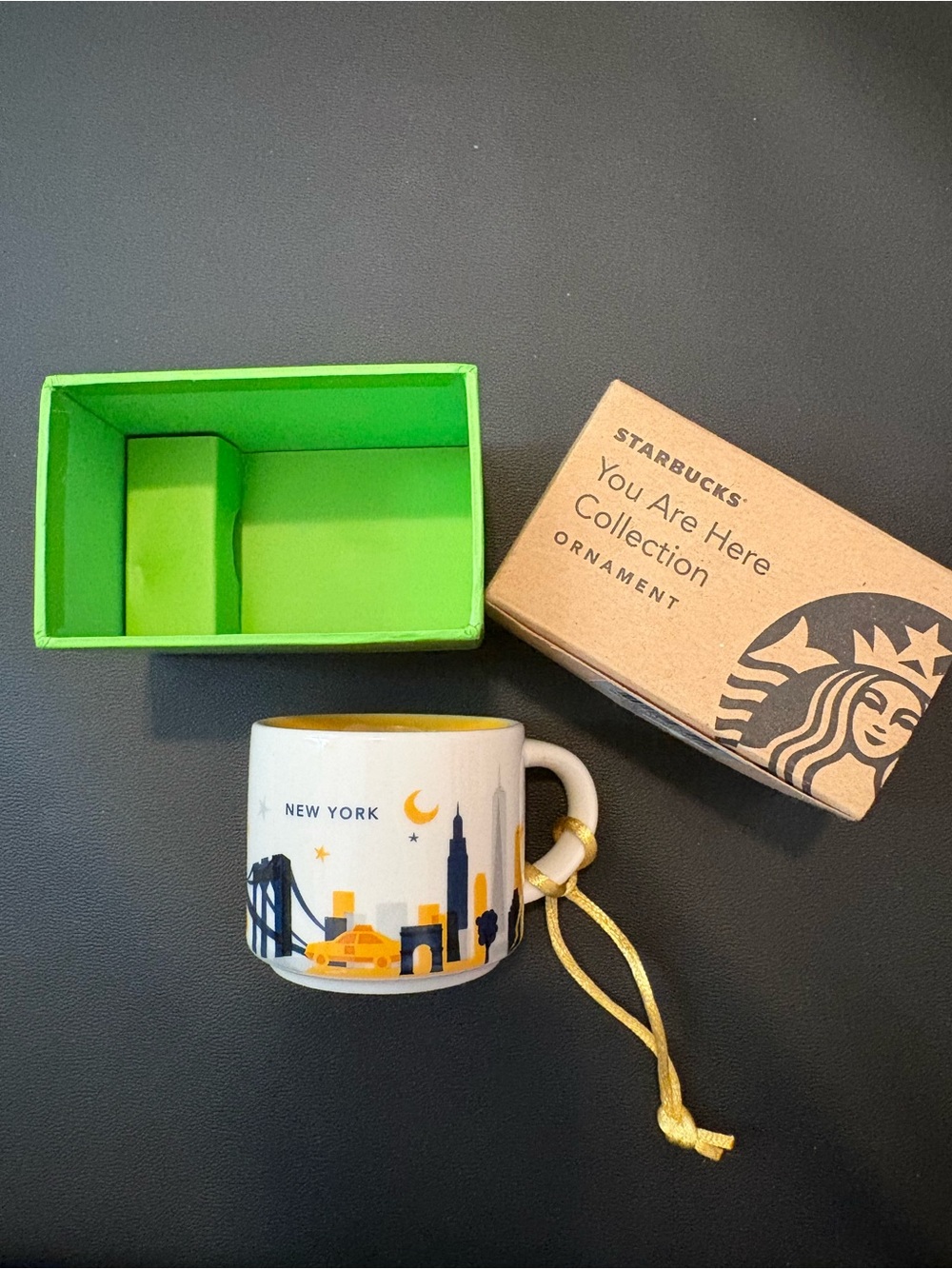 Starbucks New York Ornament Mug - You are here